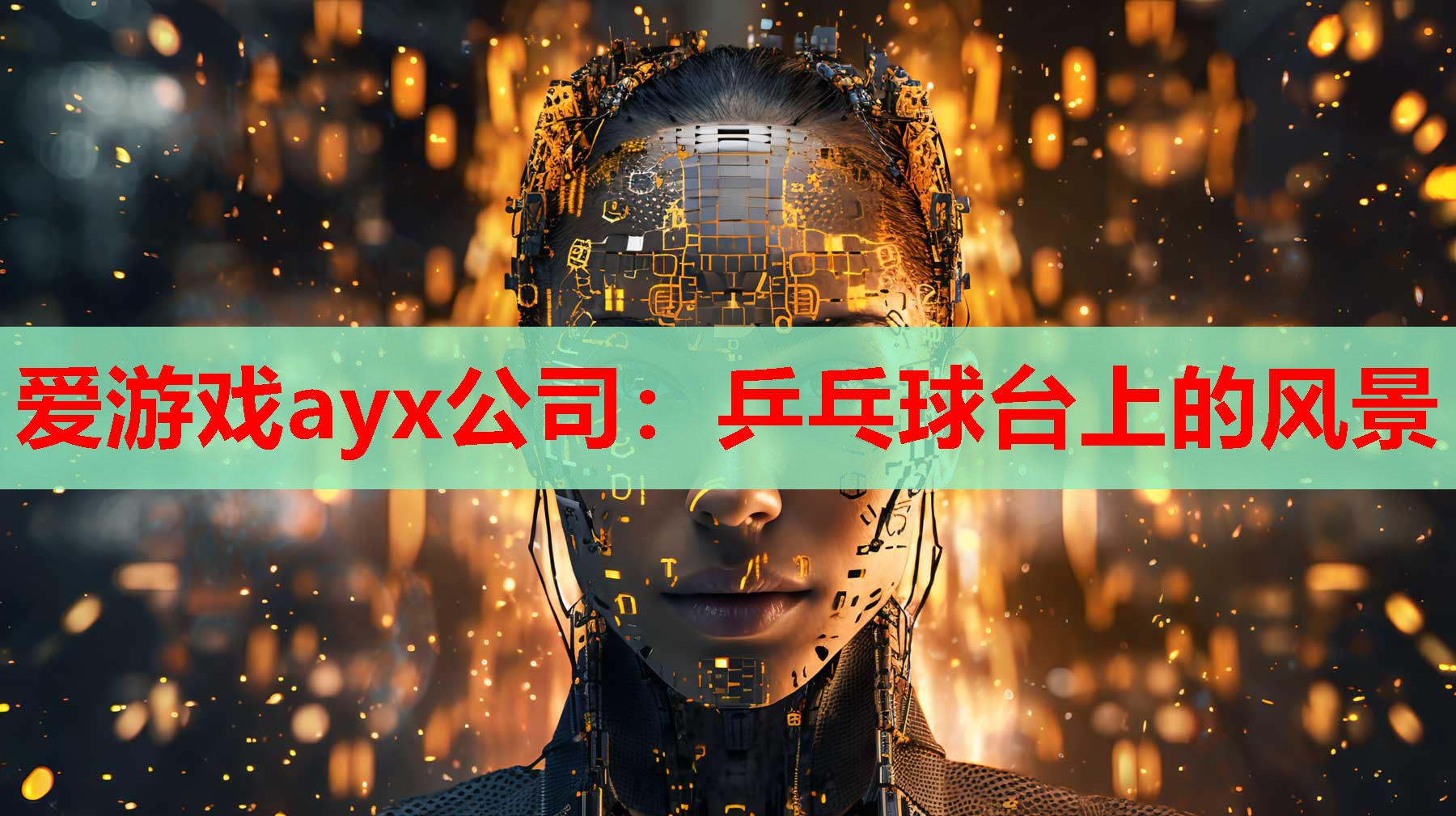 爱游戏ayx公司：乒乓球台上的风景