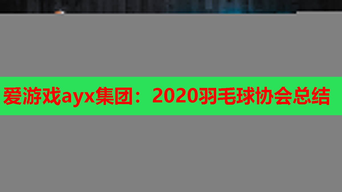 2020羽毛球协会总结